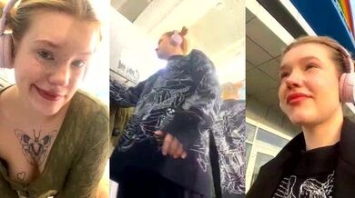 Honey___Hot strips and teases with deepthroating & ass play on camera