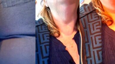 Interactive blonde VenusAlpha gets spanked & double-stuffed by dildos & vibrators