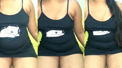 Rose_Olivia's petite frame flashes in front of camera for the first time ever on private doggy-style!