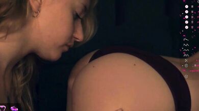 Vivid Girls' live stream of their anal play with Hungry craving and live recorded tape