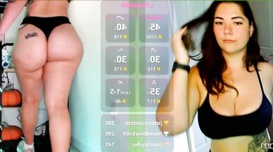 Milavalentinax goes wild with her stream - a cam show with fiery surrender and a lot of sex!