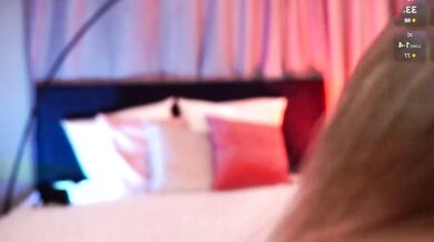 Ann__levine's self-shot video - Bewitching goddess Obmihod gets naked and vibes herself