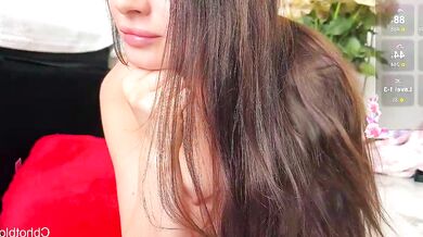 Check out Lovely's naked body shaking with pleasure in CBHotblonde video