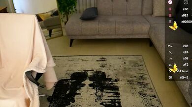 Vasillisa's naked cleavage and charmed body in steamy cam show