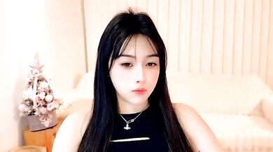 Petite Canbaobao-KK emo office babe in heels teases and teases for a private office session