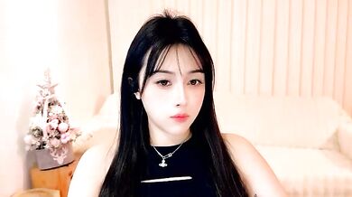 Petite Canbaobao-KK emo office babe in heels teases and teases for a private office session