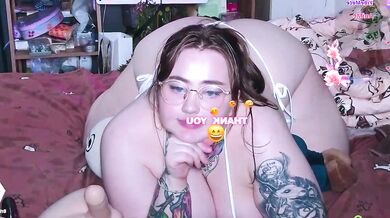 Big-titted Asian chick Byeol_Dae_ gets a private jerk off instruction in HD