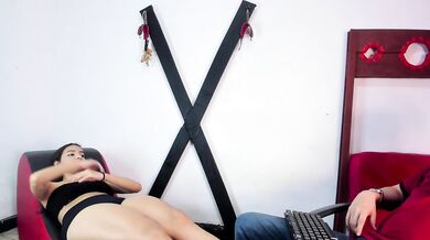 Skarleth_Aaron - Porn Video [Cam4]: naked bust, wants to get naked, breathtaking booty