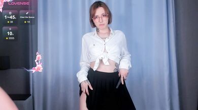 EthalHailey - Porn Video [Cam4]: striking seductress, curvaceous derriere, exquisite muse