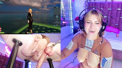 AlessiaDouce - Porn Video [Cam4]: interactive toy, fuck her hard, burning hunger