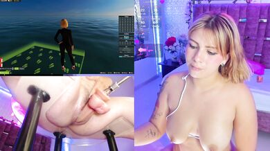 AlessiaDouce - Porn Video [Cam4]: interactive toy, fuck her hard, burning hunger