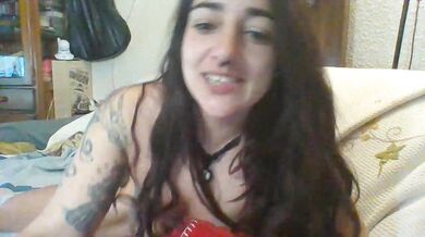 maite4ever - Porn Video [Cam4]: sensual self play, gorgeous décolletage, huge