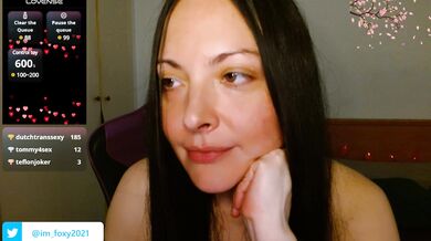 FoxySpanks - Porn Video [Cam4]: sultry desires, engaging streamer, irresistible porn slut