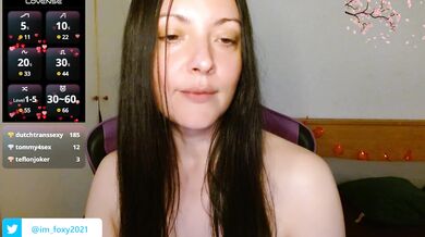 FoxySpanks - Porn Video [Cam4]: sultry desires, engaging streamer, irresistible porn slut