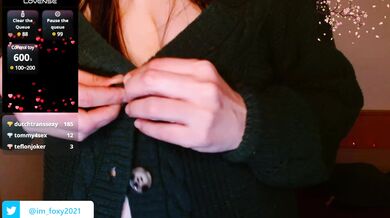 FoxySpanks - Porn Video [Cam4]: sultry desires, engaging streamer, irresistible porn slut