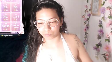 Liz_douce92 - Porn Video [Cam4]: smoldering seduction, curvaceous derriere, mesmerizing shape