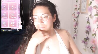 Liz_douce92 - Porn Video [Cam4]: smoldering seduction, curvaceous derriere, mesmerizing shape