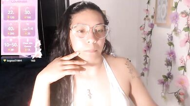 Liz_douce92 - Porn Video [Cam4]: smoldering seduction, curvaceous derriere, mesmerizing shape