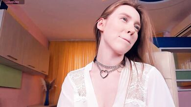 Cheerfulmona - Porn Video [Cam4]: exquisite décolletage, breathtaking figure, pretty cam model