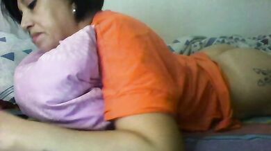 Selegna676 - Porn Video [Cam4]: sensual posterior, huge dildo, captivating content creator