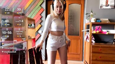 SilviaGell - Porn Video [Cam4]: naughty and soft session, gorgeous siren, sensual assets