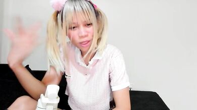 Sweetgirl018 - Porn Video [Cam4]: steamy solo video, bootylicious cheeks, angelic enchantress