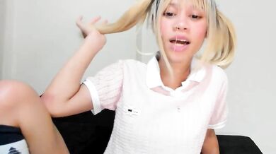 Sweetgirl018 - Porn Video [Cam4]: steamy solo video, bootylicious cheeks, angelic enchantress