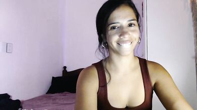narelachigno - Porn Video [Cam4]: real orgasm, stunning posterior, lively broadcaster