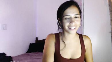 narelachigno - Porn Video [Cam4]: real orgasm, stunning posterior, lively broadcaster