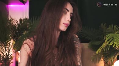 IzabellaOne - Porn Video [Bongacams]: fucks herself, alluring proportions, charming muse