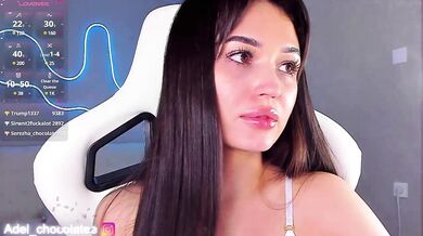 Adel-chocolatee - Porn Video [Bongacams]: wild babe, splendid model, mouth
