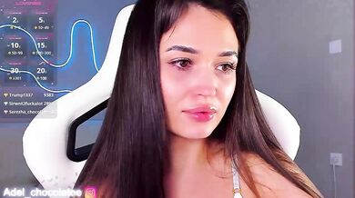 Adel-chocolatee - Porn Video [Bongacams]: wild babe, splendid model, mouth