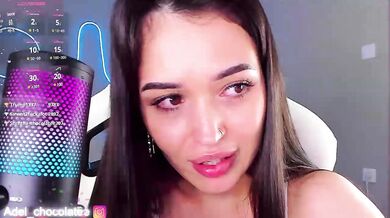 Adel-chocolatee - Porn Video [Bongacams]: wild babe, splendid model, mouth