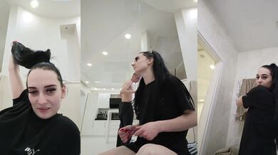 AngelokFromUkraine - Porn Video [Bongacams]: charming broadcaster, seductive glutes, art