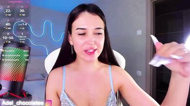 Adel-chocolatee - Porn Video [Bongacams]: alluring rear, tantalizing tremors, romantic