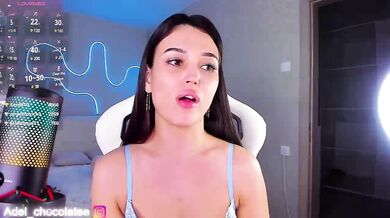 Adel-chocolatee - Porn Video [Bongacams]: alluring rear, tantalizing tremors, romantic