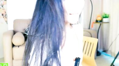 Petite Brunettes in Smoking Hot Foot Fetish Squirt & Blow in Interactive Cam2Cams