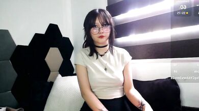 Maki Zein's petite body squirts while getting doggy-styled in tattoos-teens video