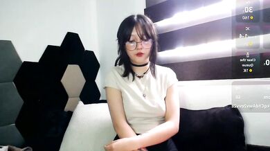 Maki Zein's petite body squirts while getting doggy-styled in tattoos-teens video