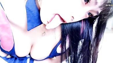 Young Asian slut 808dass gives a seductive handjob & squirts in ecstasy while getting her luxury private shower