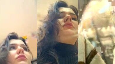 Watch NikaMur's hot brunette babes engage in an erotic-dance-fueled topless-white-kissing-with-