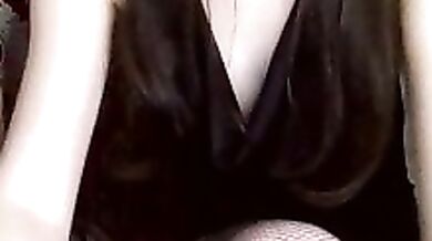 Rinne_Sun's public records show her twerking and gagging for her cheap private tutor's orgasm