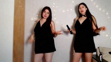 Estmar_: Intense HD Striptease with Big-Titted Mistress and her Naughty Friends