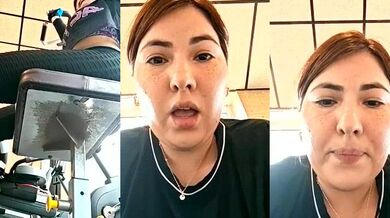 Mady_Gigi's dirty talk and big tits get her off with her favorite toys