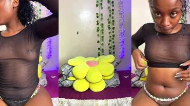 Carlychica shows off her oiled-up twerking skills on camera for all to see!