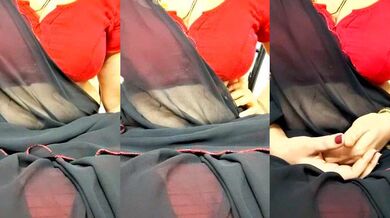 Young Indian Brunettes Role-play as Young Hairy Hotties in Striptease-Models: Sunitha-3