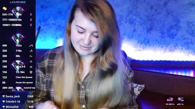 Jevelinaa - Porn Video [Bongacams]: dynamic broadcaster, perfectly shaped décolletage, seductive cleavage