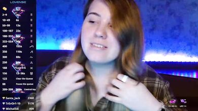 Jevelinaa - Porn Video [Bongacams]: dynamic broadcaster, perfectly shaped décolletage, seductive cleavage