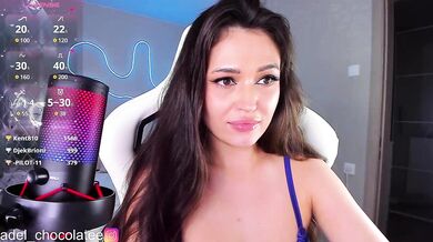 Adel-chocolatee - Porn Video [Bongacams]: babe, perfectly shaped assets, hot parts