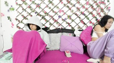 Dreamgirlss - Porn Video [Bongacams]: beautiful décolletage, webcam climax moment, lively cam slut